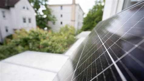 Mini Pv Anlagen Energie Vom Balkon Das M Ssen Sie Bei Der Anmeldung