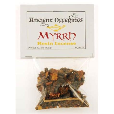 Myrrh Granular Incense 1/3 oz - The Ancient Sage