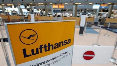 Lufthansa Cancels Half Its Long Haul Flights Over Strike Bbc News