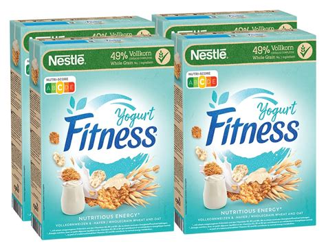 Nestlé Fitness Joghurt Frühstückscerealien mit Vollkorn und teilweise