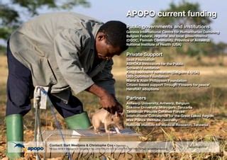 Handout APOPO | PPT | Free Download