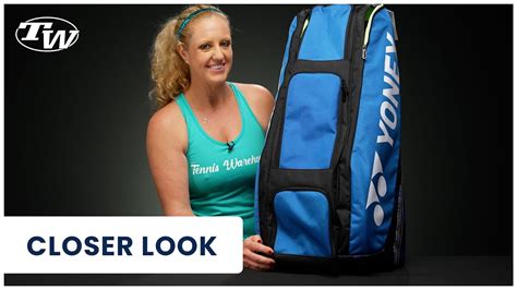 Take A Closer Look At The Yonex Pro Stand Tennis Bag Youtube