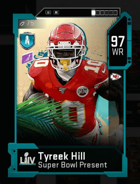 Madden Super Bowl Promo Present Tyreek Hill Operation Sports