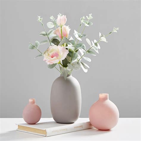 Nordic Home Decoration Accessories Modern Ceramic Vase Flower Vases For