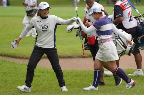 女子ゴルフ、西郷が首位守るゴルフデイリースポーツ Online