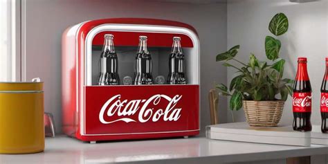 Mini refrigerador Coca Cola con diseño PopArt