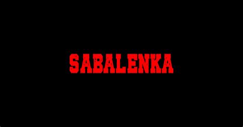 Sabalenka - Sabalenka - Sticker | TeePublic