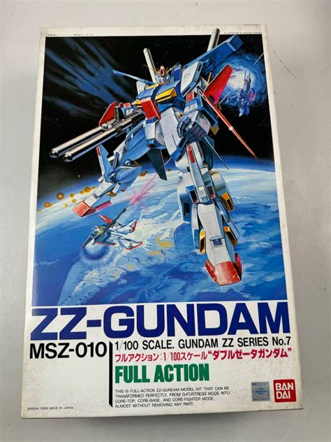 【未使用】♪【未組立】bandai 機動戦士zガンダム フルアクション 1100 ダブルゼータガンダム バンダイ プラモデル ＠805の