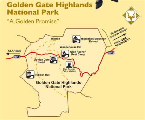 Golden Gate National Park Map