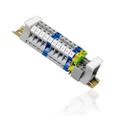 Shengyig Din Rail Terminal Blocks Uk N Mm Rail Kit With Cm