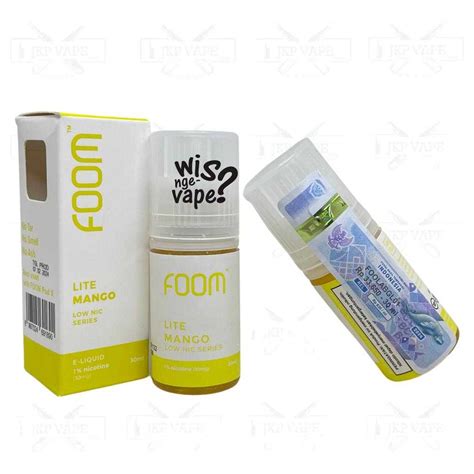 Jual Foom Lite Mango 30ml Salt Nic Liquid Vape By Foom Lab