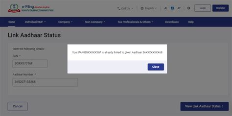 Aadhaar Card Pan Card Link Status: How To Check Aadhar PAN Card Link ...