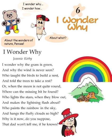 Poems For 1st Graders To Read