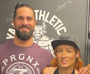 Photo Becky Lynch Seth Rollins Seen Training With Ex Wwe Stars The