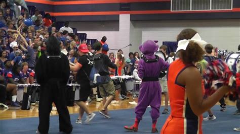 Mchs Drumline Pep Rally Homecoming 2016 Youtube