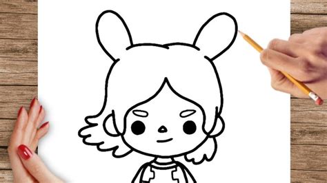 How To Draw Toca Life World Character Step By Step Toca Boca