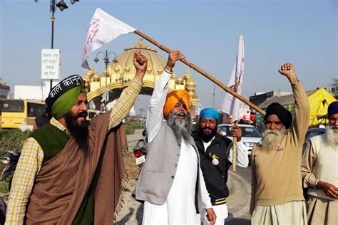 Indian Farmers Plan Major Road Blockade Outside Delhi To Mark 100th Day