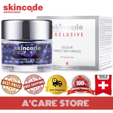 Skincode Exclusive Cellular Perfect Skin Capsules 45pcs From