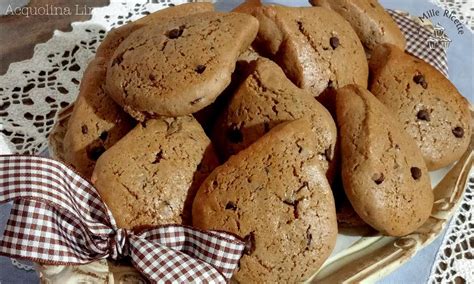 Gocciole Al Caff Con Gocce Di Cioccolato Senza Burro Non Le