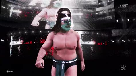 Mankind Entrance Wwe 2k20 Bikini Mode Youtube