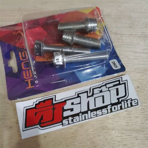 Jual Set Isi Baut Segitiga Ninja R Rr Old New Probolt Stainless Heng