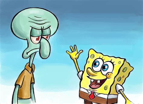 Spongebob And Squidward By Zdrer456 On Deviantart