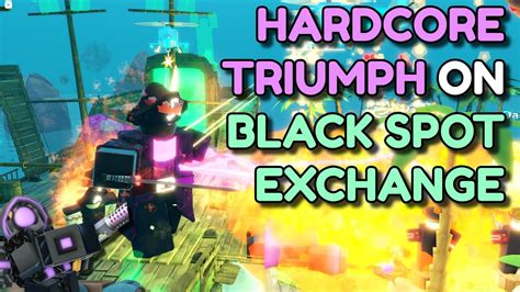 Hardcore Triumph On Black Spot Exchange Dual Lane Map Roblox Tower