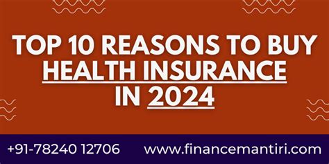 Top 10 Reasons Buy Health Insurance Early Now 2024