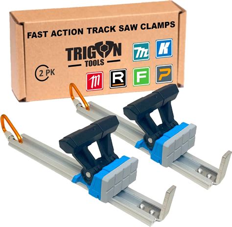 Quick Release Track Saw Clamp Clamps For Circular Saw Guide Rail Clamp