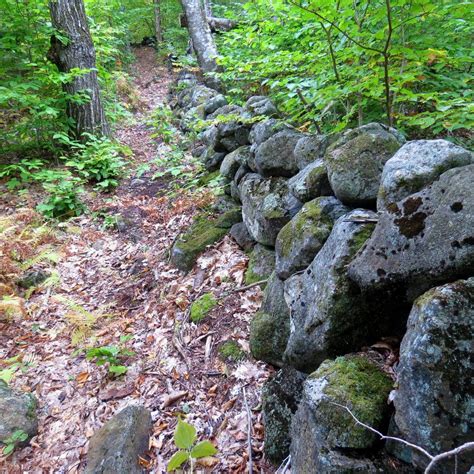 New Hampshire Rock Wall Rock Wall Stone Wall Outdoor Decor