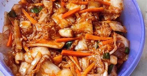 Resep Kimchi Enak Dan Mudah Cookpad