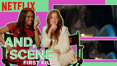 First Kill Co Stars Sarah Catherine Hook And Imani Lewis React To Steamy