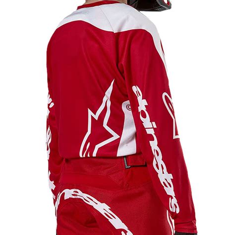 Alpinestars Youth Racer Lurv Jersey Mars Red White Free Uk Delivery