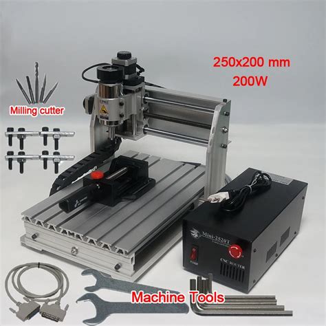 Cnc Wood Router Milling Machine 2520t Mach3 3axis 200w For New User Home Diy Hobby Eu