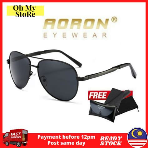 Aoron Aluminum Men Polarized Sunglasses Men Brand Original Design