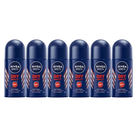 Nivea Men Dry Impact Anti Perspirant Roll On Deodorant X Ml Shop