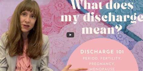 Vaginal Discharge 101 Colors Textures And Odors [explained] — Nyc Naturopathic Dr