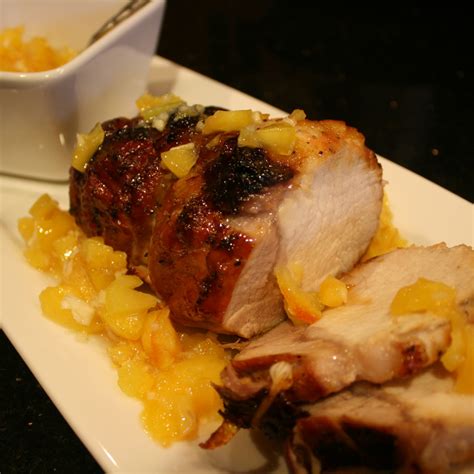 Peach Chutney Pork Roast