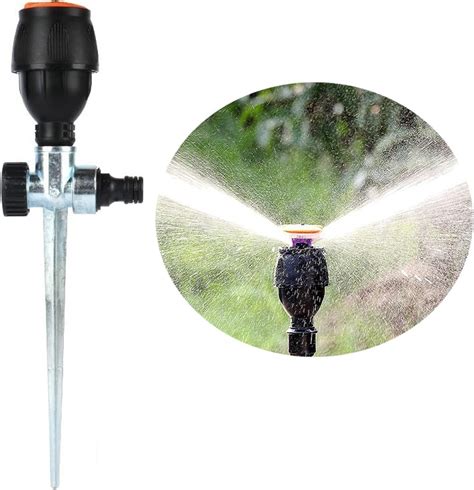 Amazon Automatic Rotating Tripod Sprinkler Stainless Steel