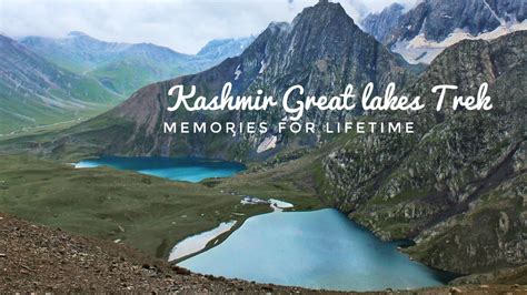 Kashmir Great Lakes Trek KGL In 4 Nights 5 Days YouTube