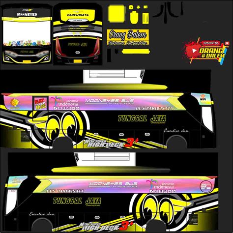 Livery Bussid Tunggal Jaya Mooneyes Cek Disini Esportsku