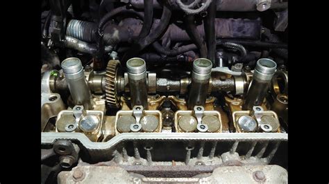 Toyota Rav I Valve Clearance Adjustment With Shims Valve Cover And