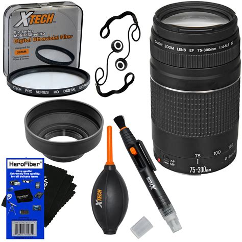 Canon Ef 75 300mm F4 56 Iii Telephoto Zoom Lens For Eos 7d 70d 80d