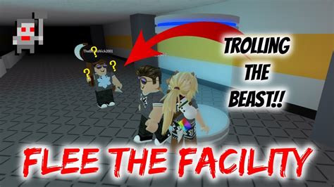 Flee The Facility Trolling The Beast Youtube