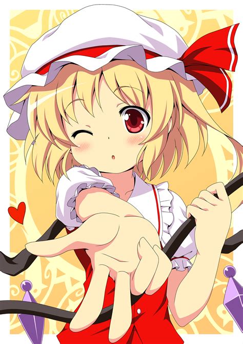 Flandre Scarlet Touhou Mobile Wallpaper By Yamasan