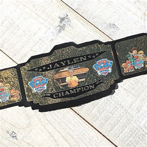 Custom Wwe Belts - Etsy