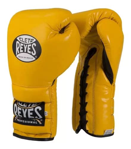 Guantes Box Cleto Reyes Agujeta Amarillo Oz Env O Gratis