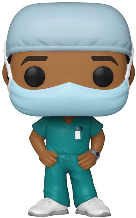 Funko Pop Heroes Front Line Worker Male Hospital Worker