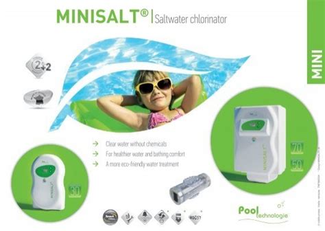 Minisalt Pool Technologie