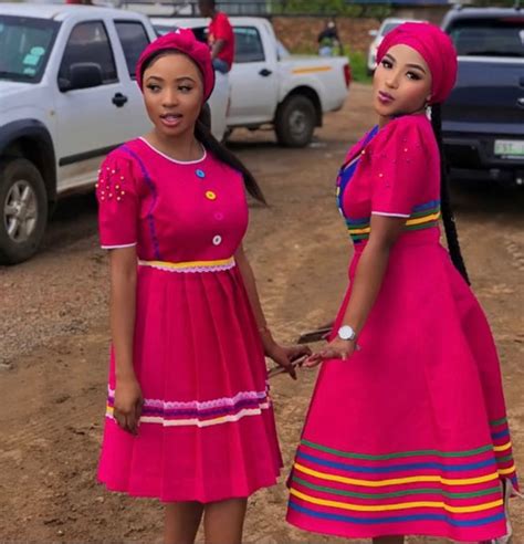 Amazing Sepedi Traditional Wedding Dresses For Women 2023 Shweshwe Home